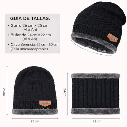 ThermoWarm™ - Conjunto Térmico 2 en 1 (Gorro + Cuello)