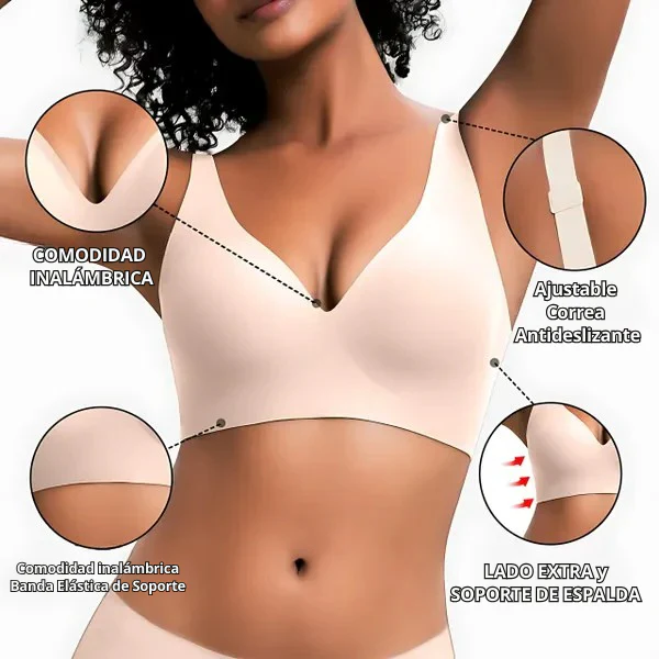 Pack x3 - Sostén Premium Invisible Sin Costuras