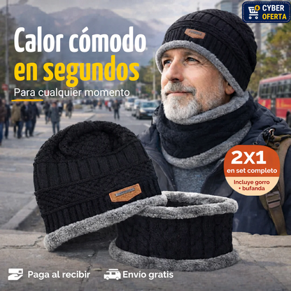 ThermoWarm™ - Conjunto Térmico 2 en 1 (Gorro + Cuello)