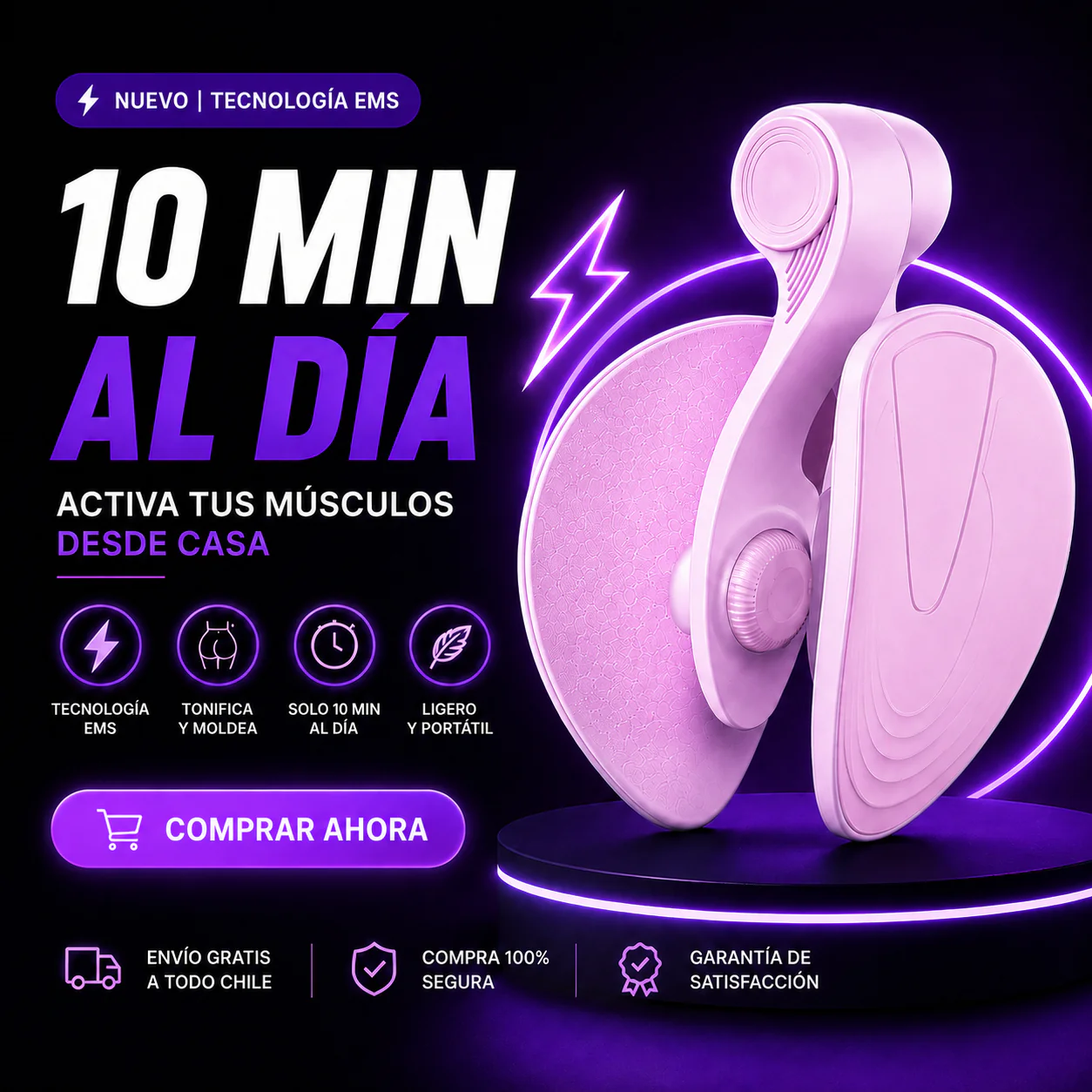 PelviFit™ - Tonificador de Piernas y Glúteos