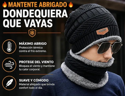 ThermoWarm™ - Conjunto Térmico 2 en 1 (Gorro + Cuello)